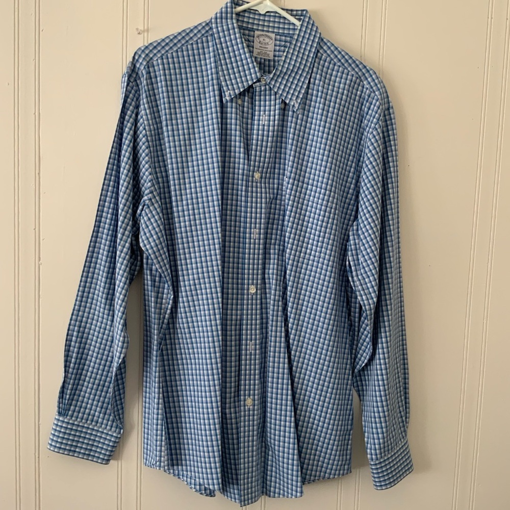 Brooks Brothers Blue Casual Button Down Shirt
